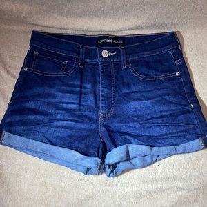 Women’s express jeans jean shorts size 10